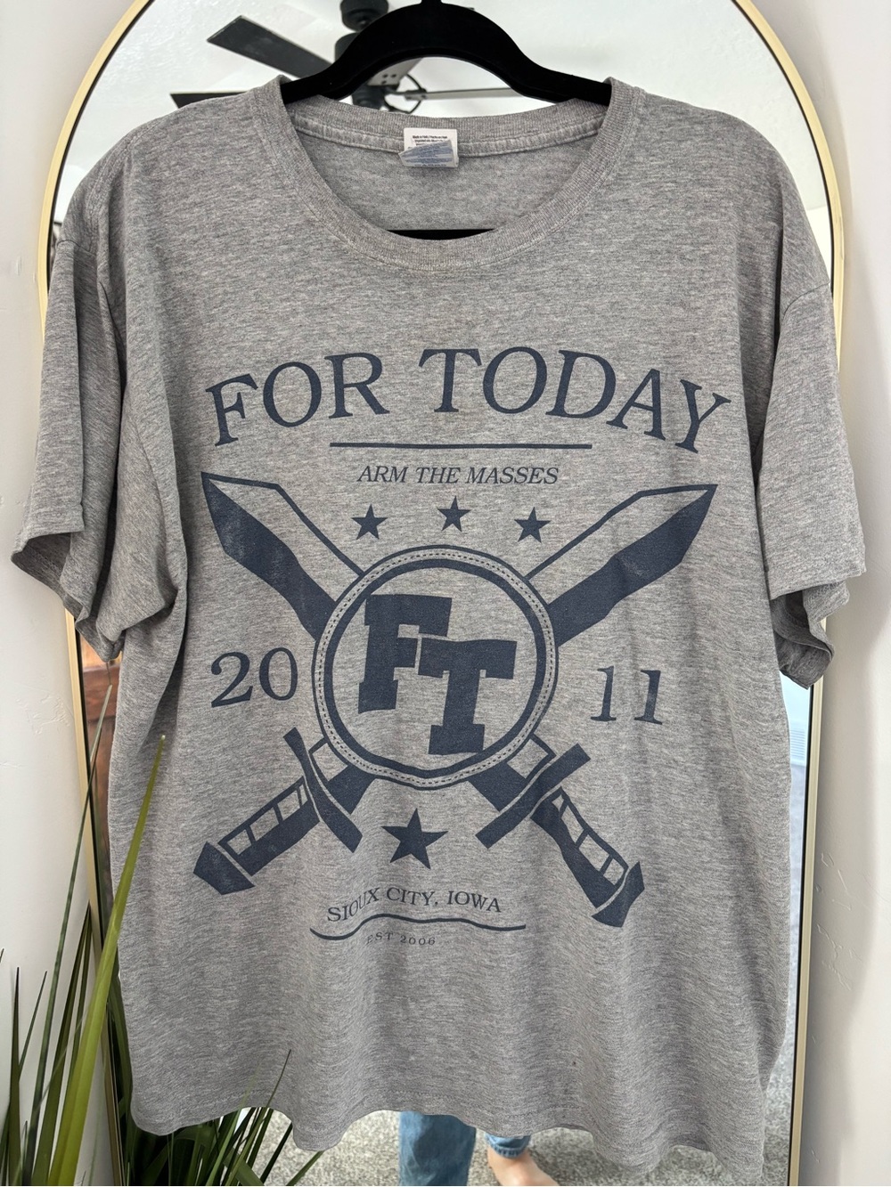 For Today Band Tee - Large